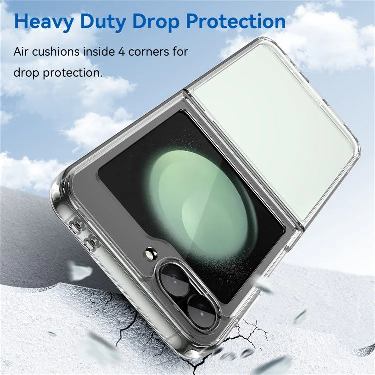 For Samsung Galaxy Z Flip6 5G Case TPU+Acrylic Shockproof Phone Cover