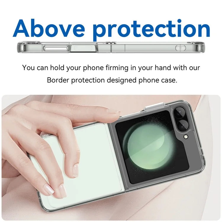 For Samsung Galaxy Z Flip6 5G Case TPU+Acrylic Shockproof Phone Cover