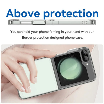 For Samsung Galaxy Z Flip6 5G Case TPU+Acrylic Shockproof Phone Cover