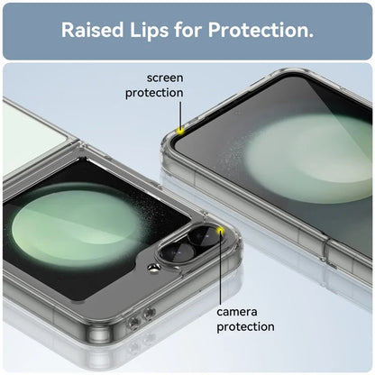 For Samsung Galaxy Z Flip6 5G Case TPU+Acrylic Shockproof Phone Cover