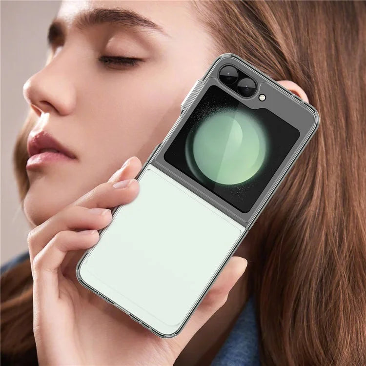 For Samsung Galaxy Z Flip6 5G Case TPU+Acrylic Shockproof Phone Cover