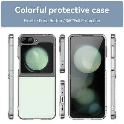 For Samsung Galaxy Z Flip6 5G Case TPU+Acrylic Shockproof Phone Cover