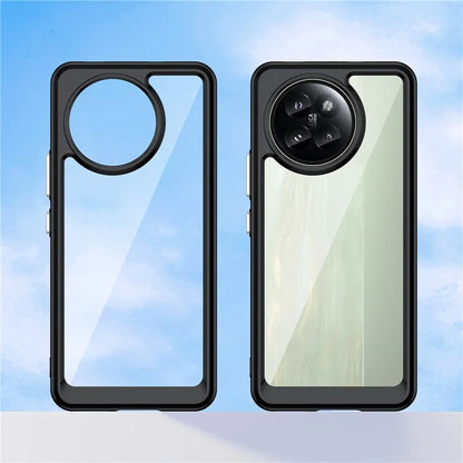 For Xiaomi Civi 4 Pro 5G / 14 Civi 5G Case Protective TPU Frame Clear Acrylic Phone Shell