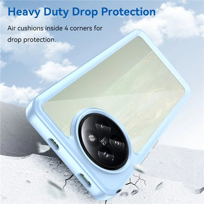 For Xiaomi Civi 4 Pro 5G / 14 Civi 5G Case Protective TPU Frame Clear Acrylic Phone Shell