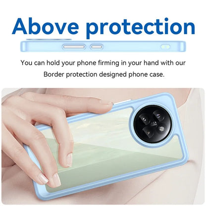 For Xiaomi Civi 4 Pro 5G / 14 Civi 5G Case Protective TPU Frame Clear Acrylic Phone Shell