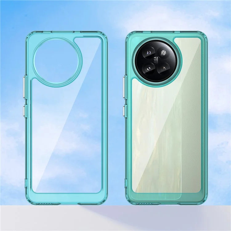 For Xiaomi Civi 4 Pro 5G / 14 Civi 5G Case Protective TPU Frame Clear Acrylic Phone Shell