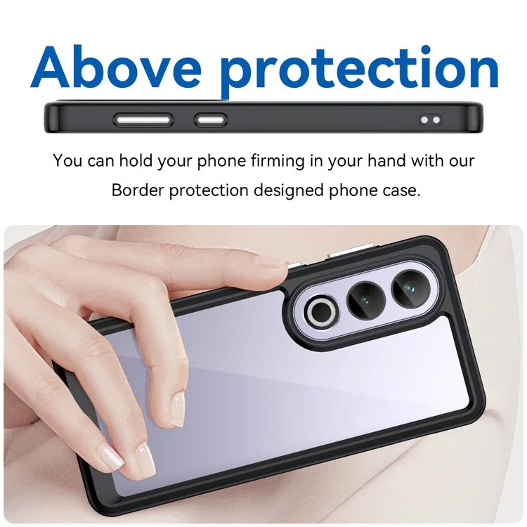 For OnePlus Ace 3V 5G Case TPU Frame Clear Acrylic Phone Shell Wholesale Cell Phone Accessories