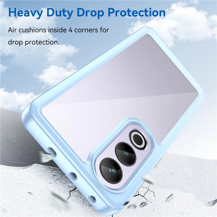 For OnePlus Ace 3V 5G Case TPU Frame Clear Acrylic Phone Shell Wholesale Cell Phone Accessories