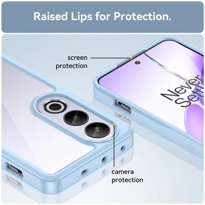 For OnePlus Ace 3V 5G Case TPU Frame Clear Acrylic Phone Shell Wholesale Cell Phone Accessories