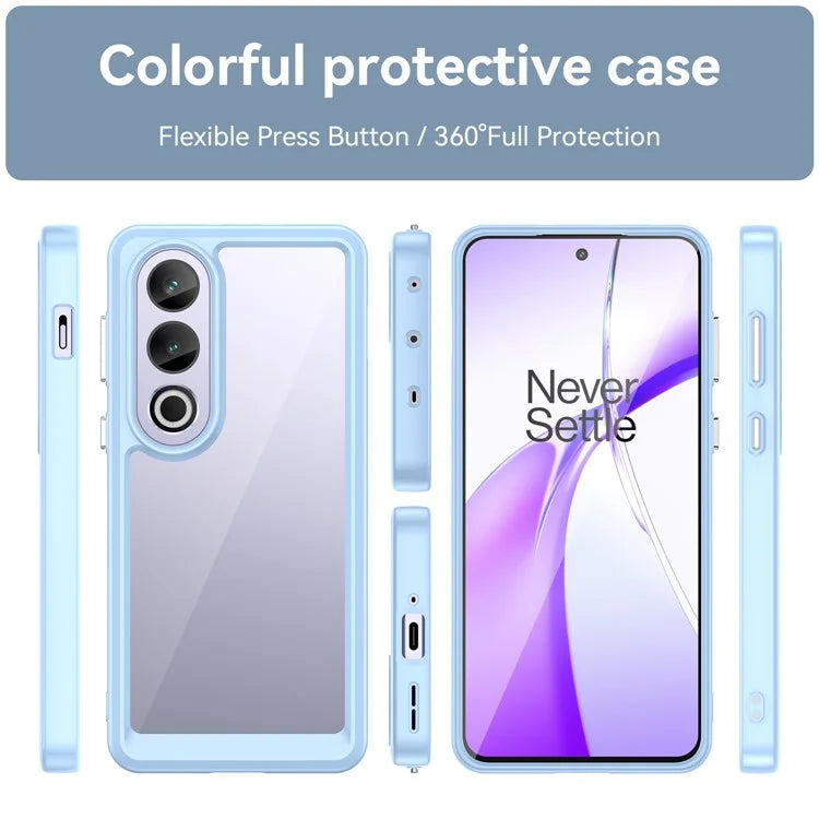 For OnePlus Ace 3V 5G Case TPU Frame Clear Acrylic Phone Shell Wholesale Cell Phone Accessories