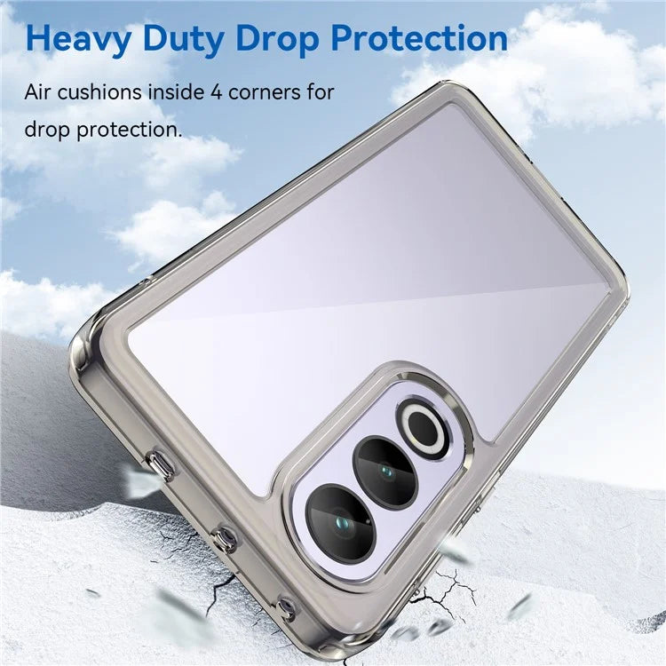For OnePlus Ace 3V 5G Case TPU Frame Clear Acrylic Phone Shell Wholesale Cell Phone Accessories