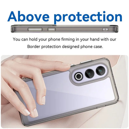 For OnePlus Ace 3V 5G Case TPU Frame Clear Acrylic Phone Shell Wholesale Cell Phone Accessories