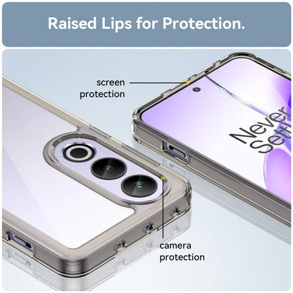 For OnePlus Ace 3V 5G Case TPU Frame Clear Acrylic Phone Shell Wholesale Cell Phone Accessories