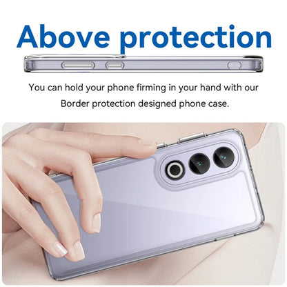 For OnePlus Ace 3V 5G Case TPU Frame Clear Acrylic Phone Shell Wholesale Cell Phone Accessories