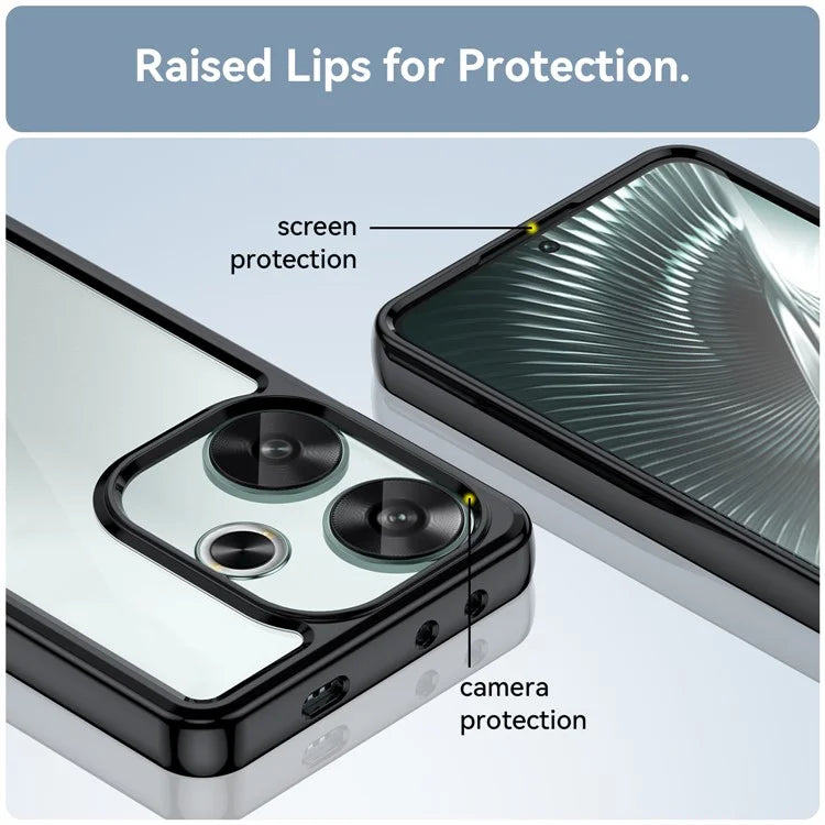 For Xiaomi Redmi Turbo 3 5G / Poco F6 5G Case TPU+Acrylic Phone Shell Mobile Accessories Wholesale