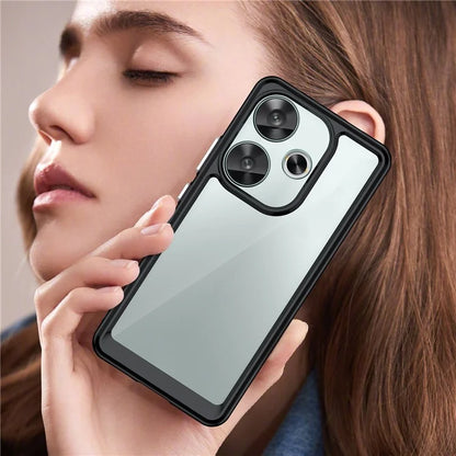 For Xiaomi Redmi Turbo 3 5G / Poco F6 5G Case TPU+Acrylic Phone Shell Mobile Accessories Wholesale
