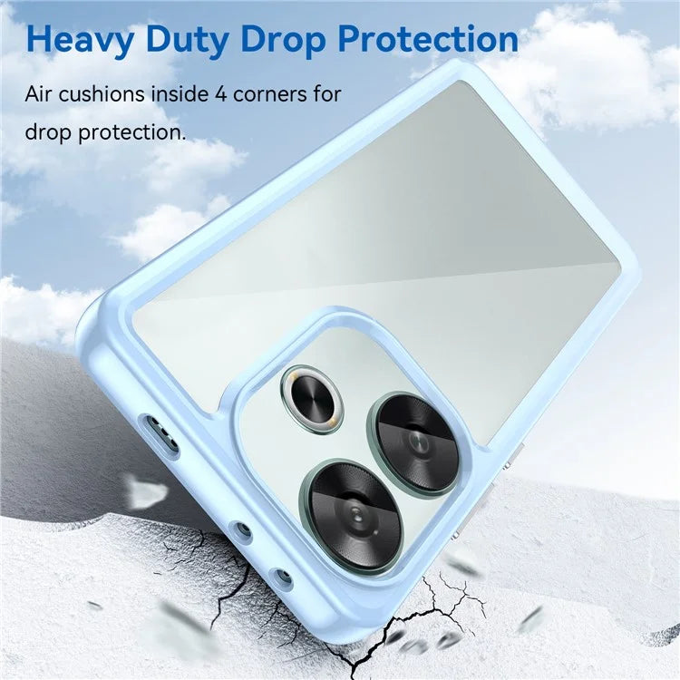 For Xiaomi Redmi Turbo 3 5G / Poco F6 5G Case TPU+Acrylic Phone Shell Mobile Accessories Wholesale