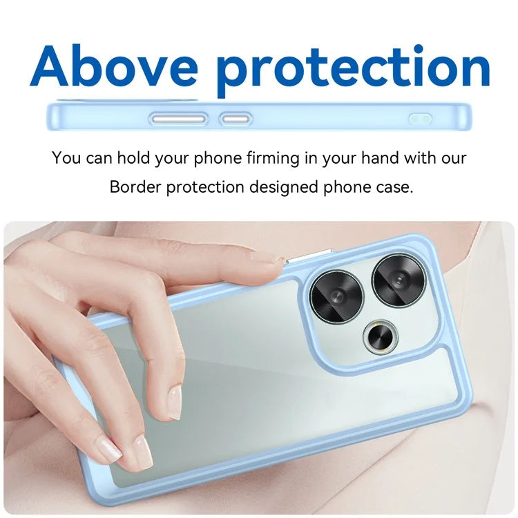 For Xiaomi Redmi Turbo 3 5G / Poco F6 5G Case TPU+Acrylic Phone Shell Mobile Accessories Wholesale