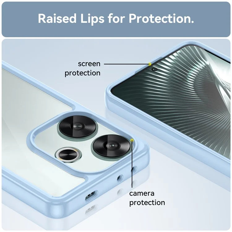 For Xiaomi Redmi Turbo 3 5G / Poco F6 5G Case TPU+Acrylic Phone Shell Mobile Accessories Wholesale