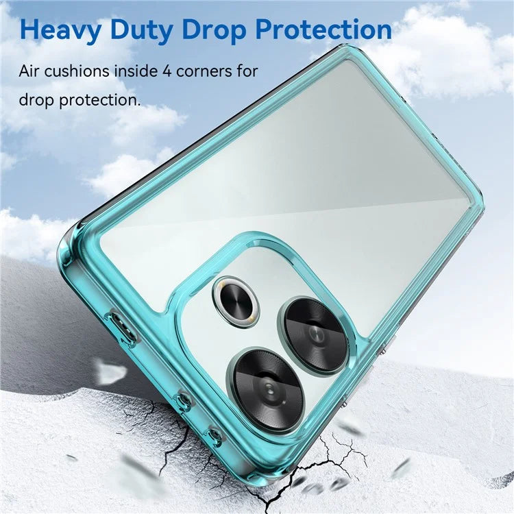 For Xiaomi Redmi Turbo 3 5G / Poco F6 5G Case TPU+Acrylic Phone Shell Mobile Accessories Wholesale