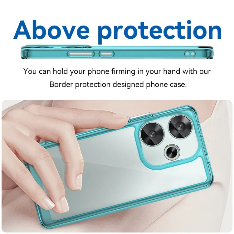 For Xiaomi Redmi Turbo 3 5G / Poco F6 5G Case TPU+Acrylic Phone Shell Mobile Accessories Wholesale