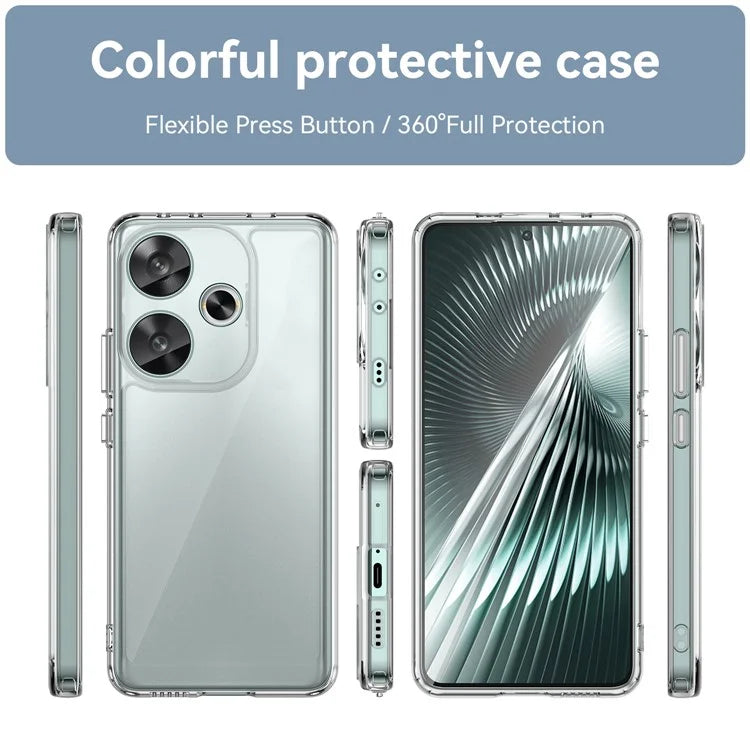 For Xiaomi Redmi Turbo 3 5G / Poco F6 5G Case TPU+Acrylic Phone Shell Mobile Accessories Wholesale