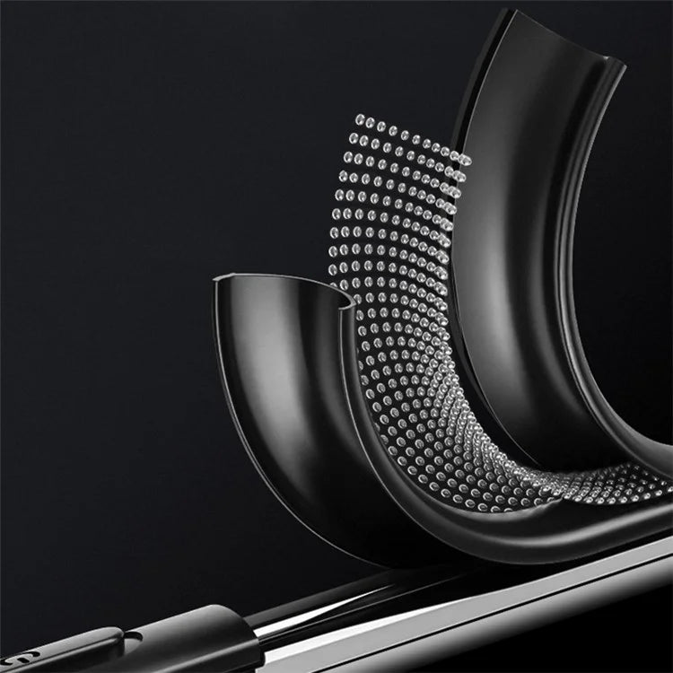 For iPhone 15 Pro Matte Case Bump Proof Metal+PC+TPU Smartphone Cover