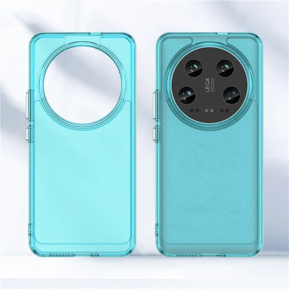 Candy Series Slim Case for Xiaomi 14 Ultra Protective TPU Phone Cover Blue