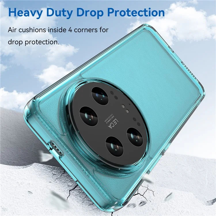 Candy Series Slim Case for Xiaomi 14 Ultra Protective TPU Phone Cover Blue