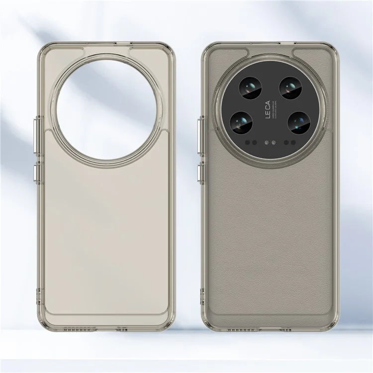 Candy Series Slim Case for Xiaomi 14 Ultra Protective TPU Phone Cover Grey