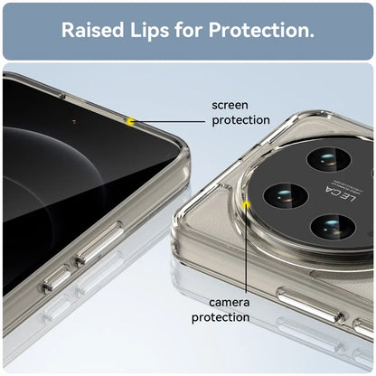 Candy Series Slim Case for Xiaomi 14 Ultra Protective TPU Phone Cover Grey