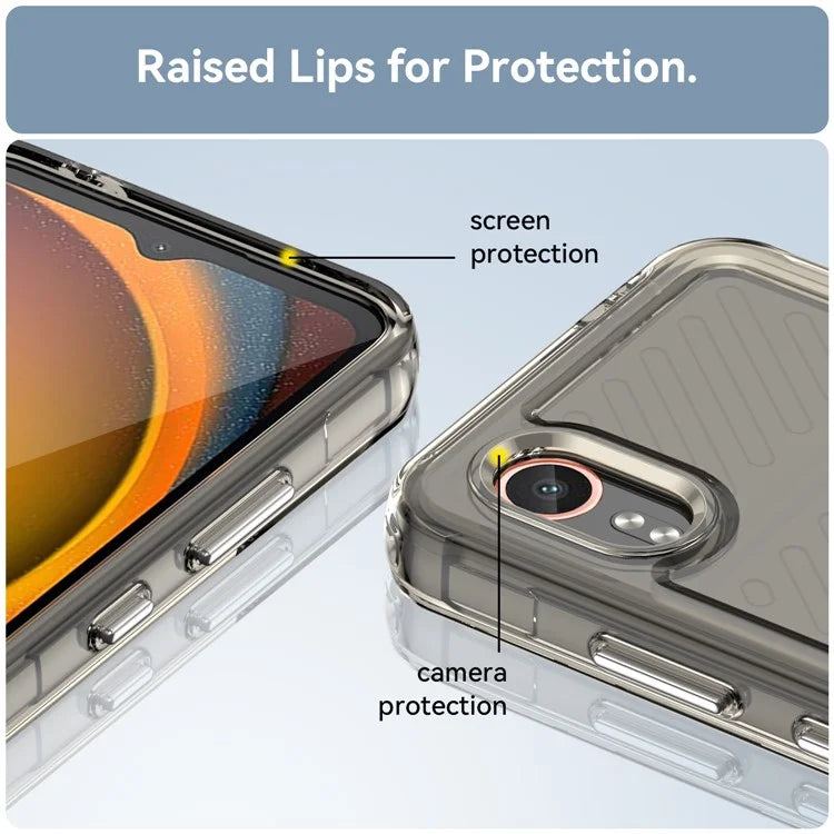 For Samsung Galaxy Xcover7 TPU Case Candy Series Soft Phone Back Protector