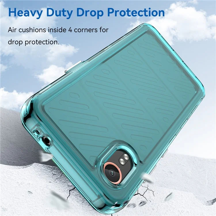 For Samsung Galaxy Xcover7 TPU Case Candy Series Soft Phone Back Protector