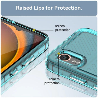 For Samsung Galaxy Xcover7 TPU Case Candy Series Soft Phone Back Protector
