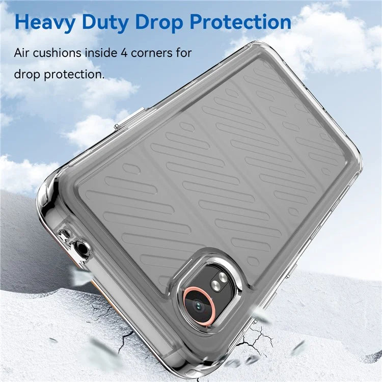 For Samsung Galaxy Xcover7 TPU Case Candy Series Soft Phone Back Protector