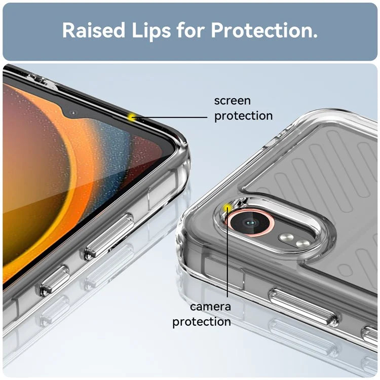 For Samsung Galaxy Xcover7 TPU Case Candy Series Soft Phone Back Protector