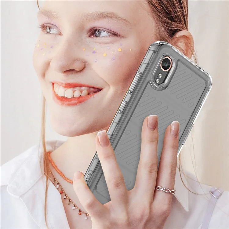 For Samsung Galaxy Xcover7 TPU Case Candy Series Soft Phone Back Protector