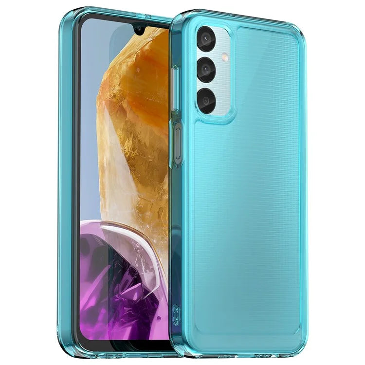 For Samsung Galaxy M15 5G / F15 5G Phone Case Candy Series TPU Slim-Fit Back Cover