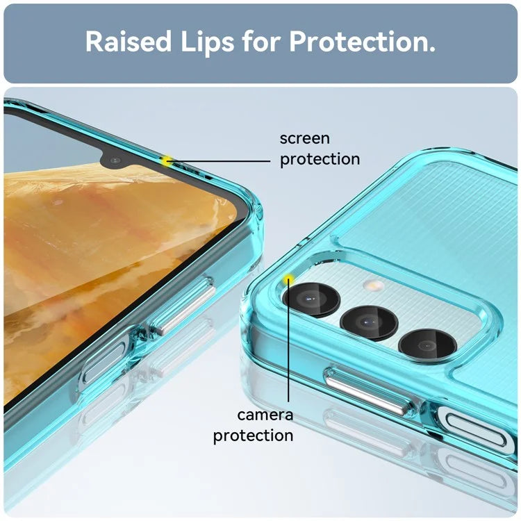 For Samsung Galaxy M15 5G / F15 5G Phone Case Candy Series TPU Slim-Fit Back Cover