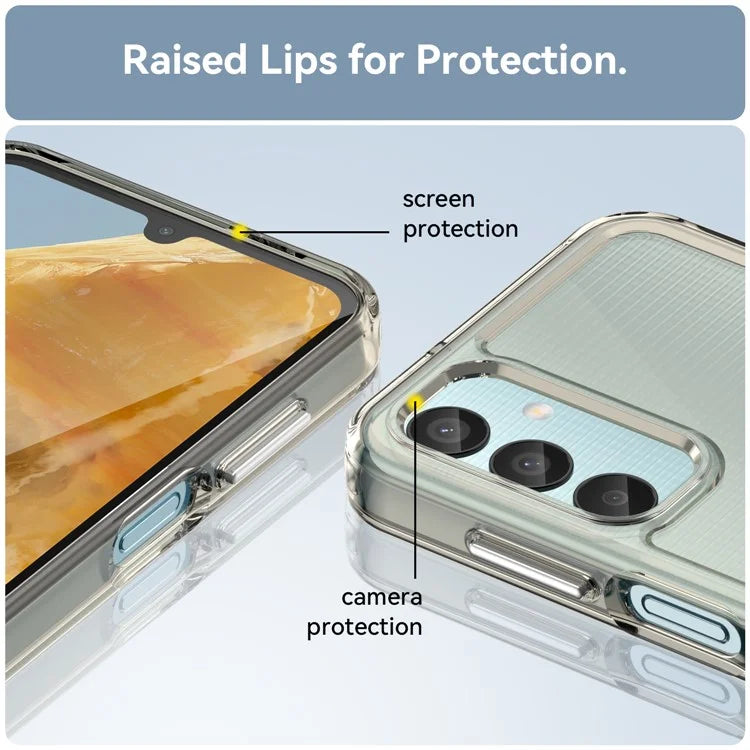 For Samsung Galaxy M15 5G / F15 5G Phone Case Candy Series TPU Slim-Fit Back Cover