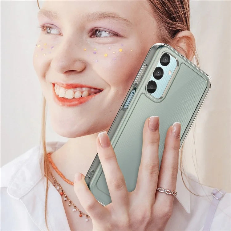 For Samsung Galaxy M15 5G / F15 5G Phone Case Candy Series TPU Slim-Fit Back Cover
