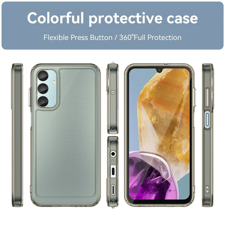For Samsung Galaxy M15 5G / F15 5G Phone Case Candy Series TPU Slim-Fit Back Cover