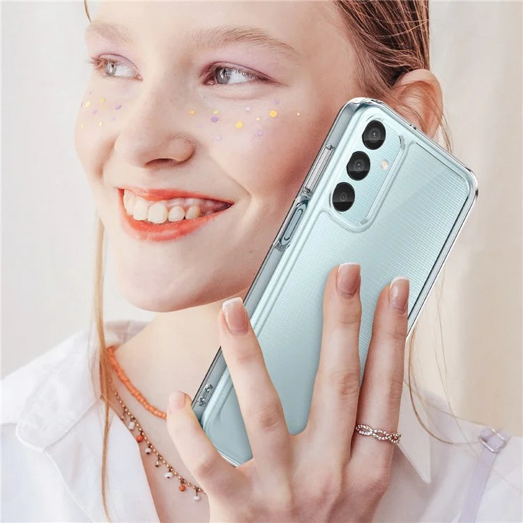 For Samsung Galaxy M15 5G / F15 5G Phone Case Candy Series TPU Slim-Fit Back Cover