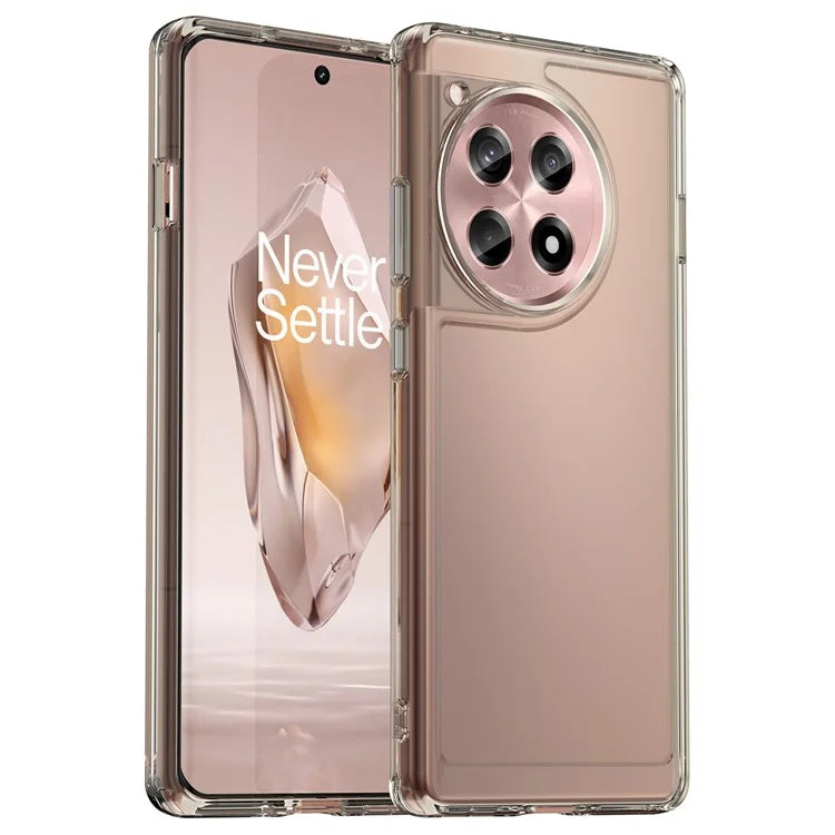 For OnePlus 12R 5G / Ace 3 5G Cell Phone Cases Candy Series Shock Absorbing TPU Shell