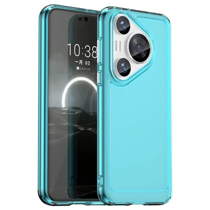 For Huawei Pura 70 Pro+ Case Candy Series Transparent TPU Protective Shell