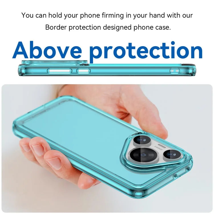 For Huawei Pura 70 Pro+ Case Candy Series Transparent TPU Protective Shell
