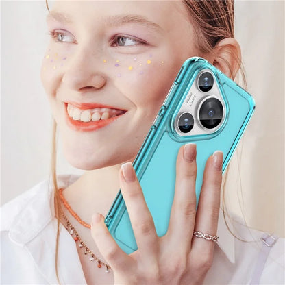 For Huawei Pura 70 Pro+ Case Candy Series Transparent TPU Protective Shell