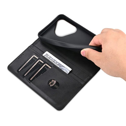AZNS For Huawei Pura 70 Wallet Case PU Leather Magnetic Shock Absorbing Phone Cover