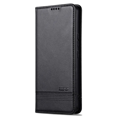 AZNS For Huawei Pura 70 Wallet Case PU Leather Magnetic Shock Absorbing Phone Cover