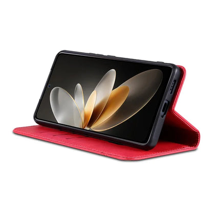 AZNS For Huawei Pura 70 Wallet Case PU Leather Magnetic Shock Absorbing Phone Cover